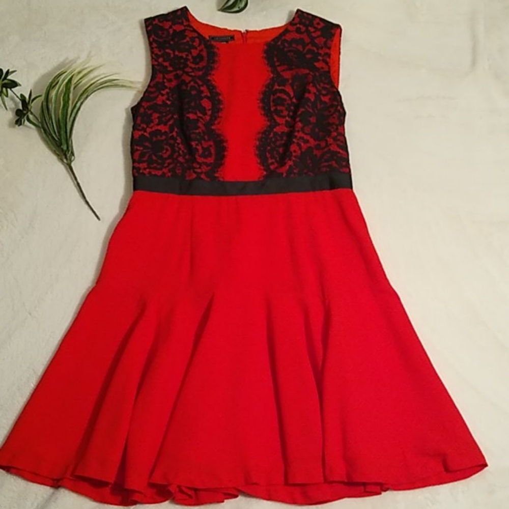 Metaphor Red and black dress Size 12